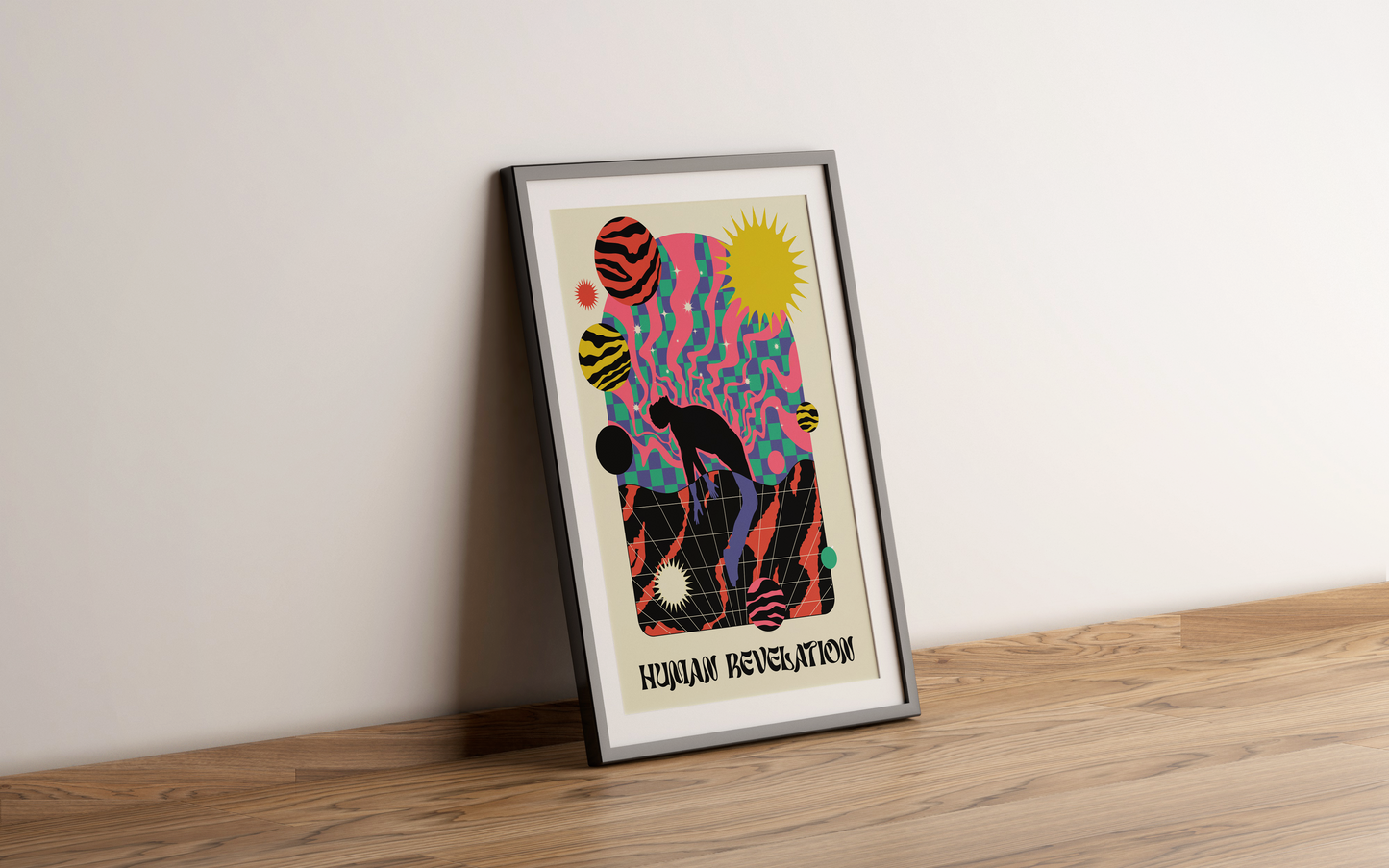 Affiche design - HUMAN REVELATION