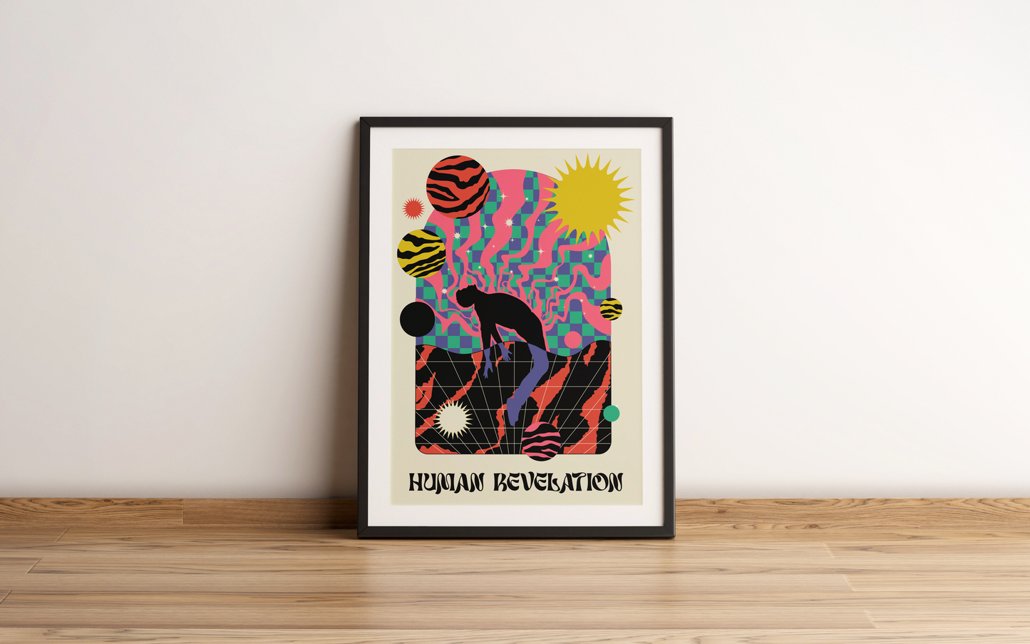 Affiche design - HUMAN REVELATION